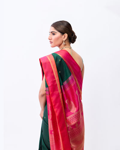 Green Kanchivaram Silk Saree