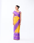 Yellow Kanchivaram Silk Saree