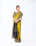 Yellow Kanchivaram Silk Saree