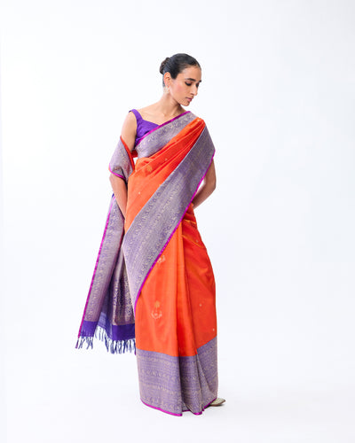 Red Kanchivaram Silk Saree