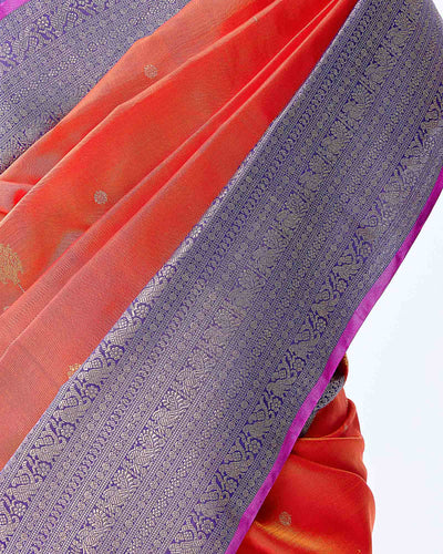 Red Kanchivaram Silk Saree