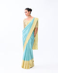 Green Mysore Crepe Silk Saree