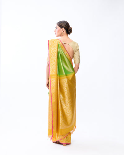 Green Kanchivaram Silk Saree