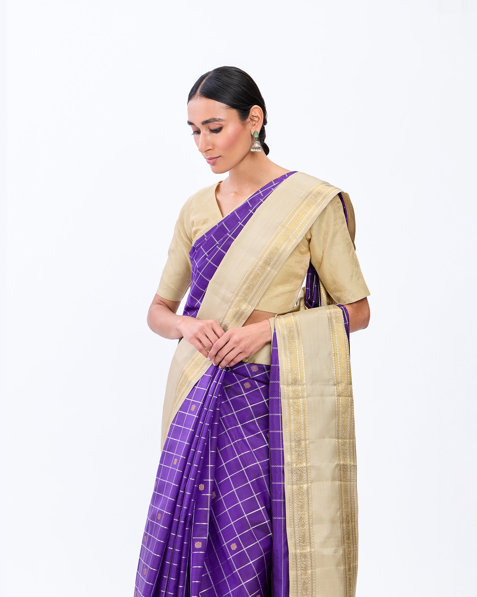 Blue Kanchivaram Silk Saree - 023 of 105