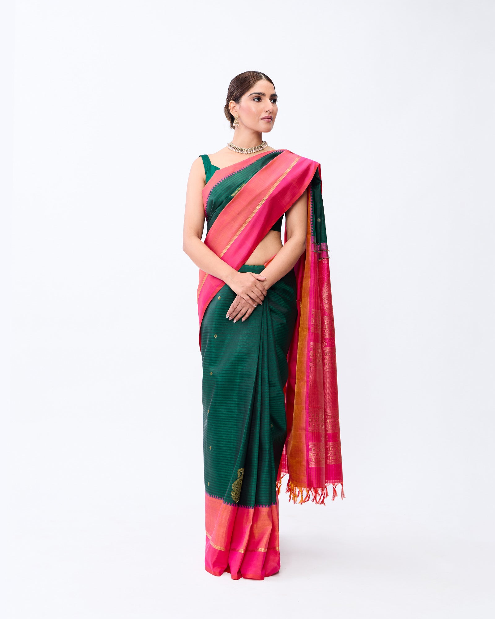 Green Kanchivaram Silk Saree