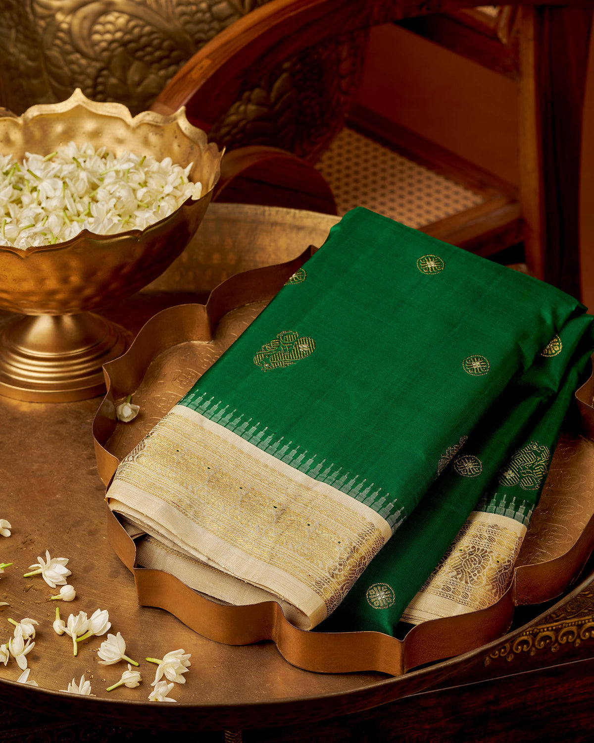 Green Kanchivaram Silk Saree