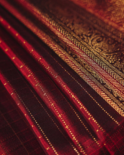 Red Kanchivaram Silk Saree - 080 of 105