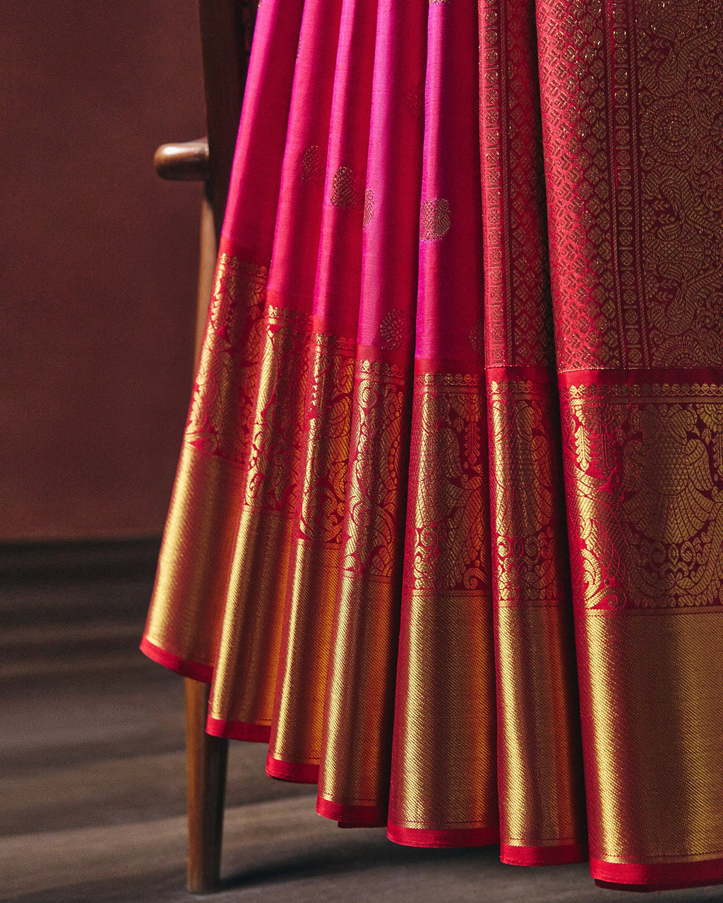 Pink Kanchivaram Silk Saree - 090 of 105