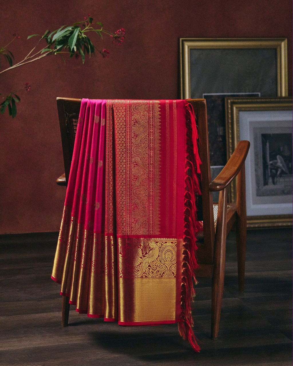 Pink Kanchivaram Silk Saree - 090 of 105