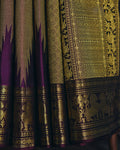 Purple Kanchivaram Silk Saree - 002 of 105