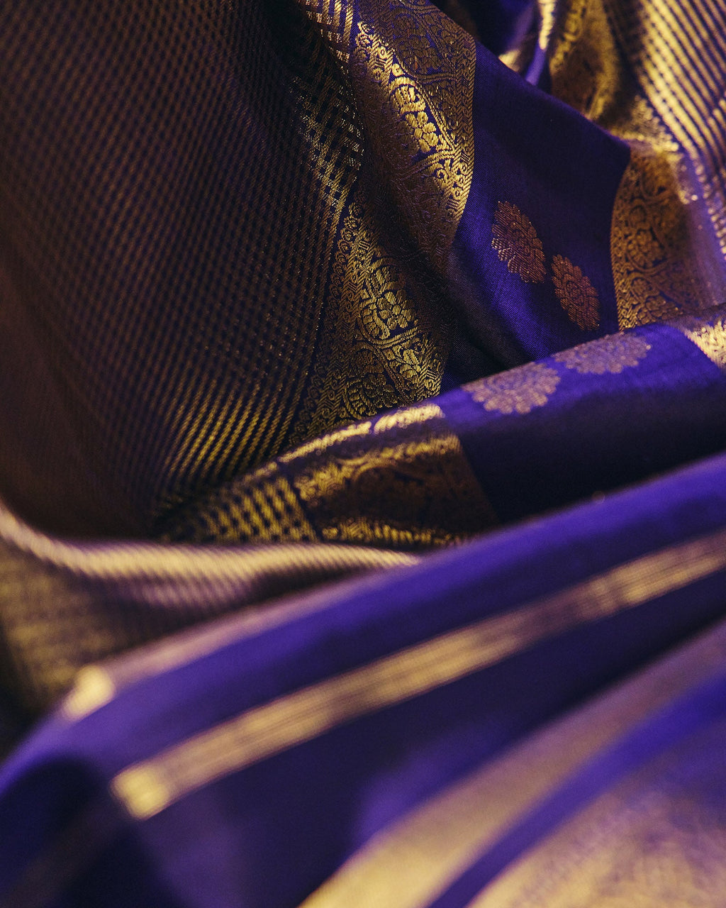 Blue Kanchivaram Silk Saree - 040 of 105