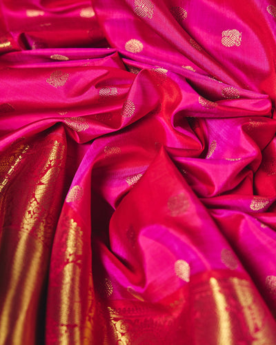 Pink Kanchivaram Silk Saree - 090 of 105