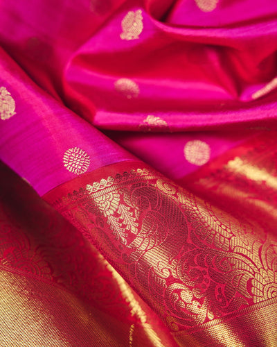 Pink Kanchivaram Silk Saree - 090 of 105