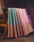 Grey Kanchi Cotton Saree - 059 of 105