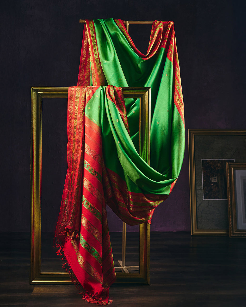 Green Kanchivaram Silk Saree