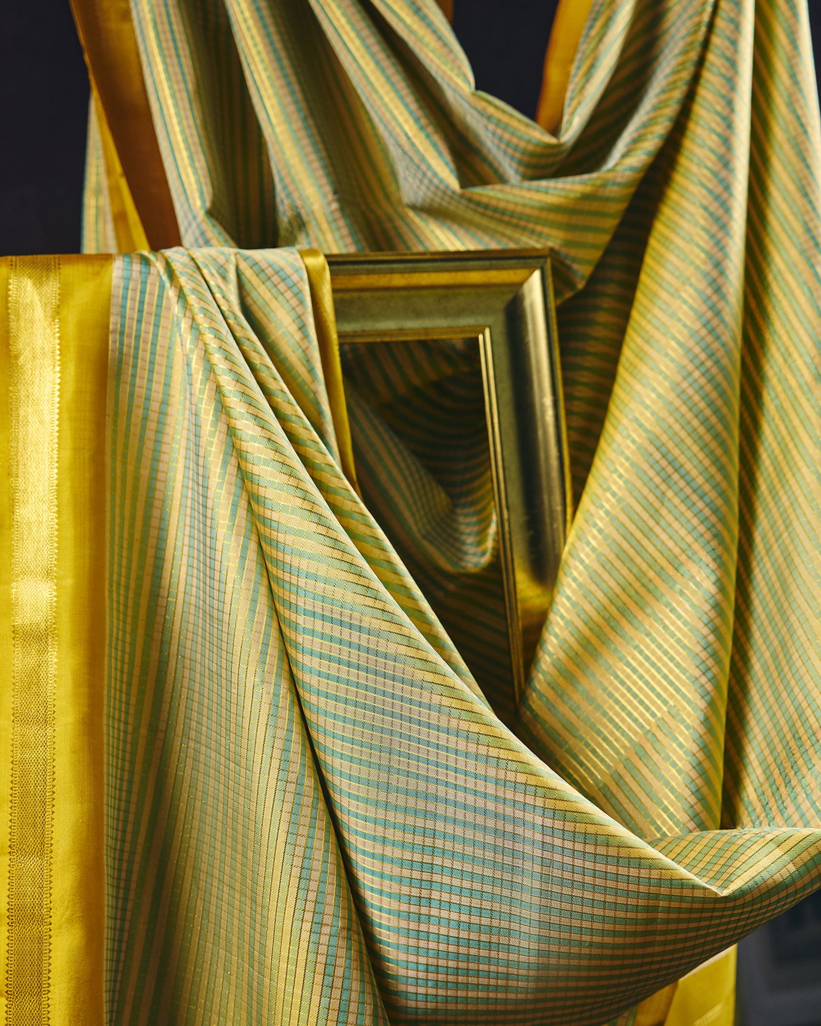 Cream Kanchivaram Silk Saree - 103 of 105