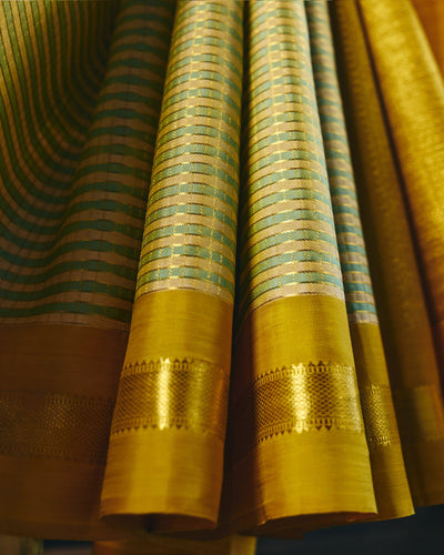 Mustard  Kanchivaram Silk Saree - 103 of 105