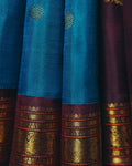 Blue Kanchivaram Silk Saree - 084 of 105