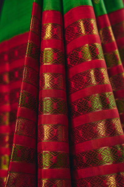 Green Kanchivaram Silk Saree