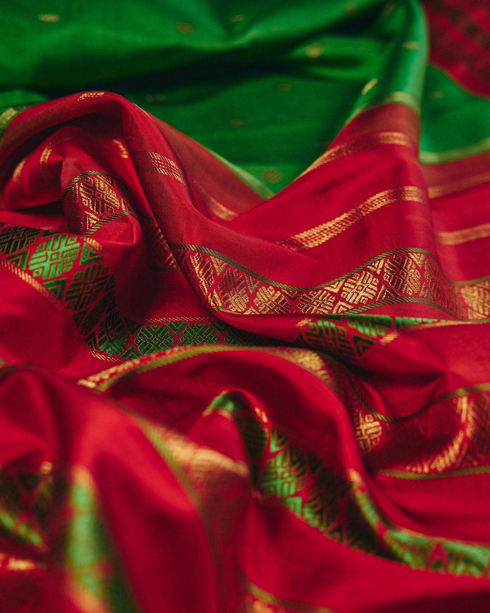 Green Kanchivaram Silk Saree