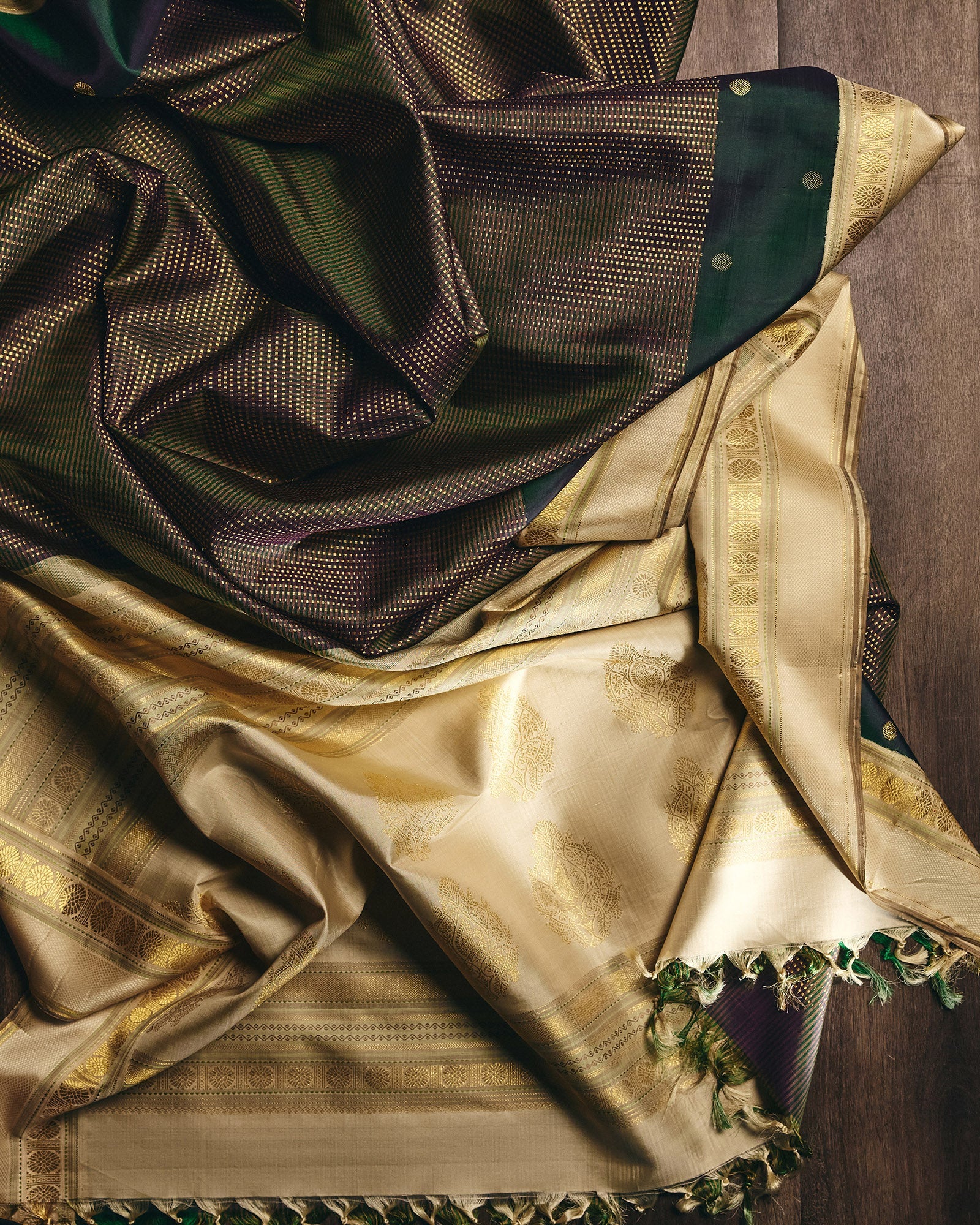 Green Kanchivaram Silk Saree- 047 of 105