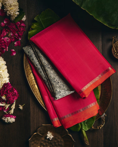 Grey Kanchivaram Silk Saree - 039 of 105