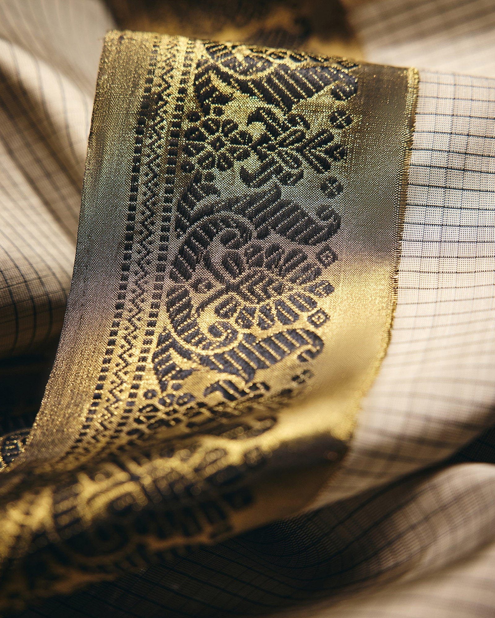Grey Kanchivaram Silk Saree - 022 of 105