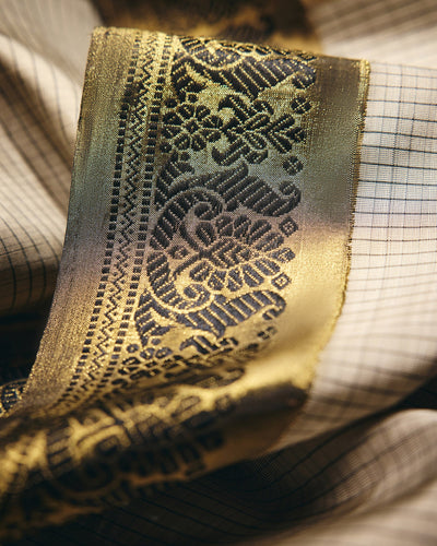 Grey Kanchivaram Silk Saree - 022 of 105