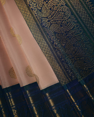 Light Pink Kanchivaram Silk Saree - 082 of 105