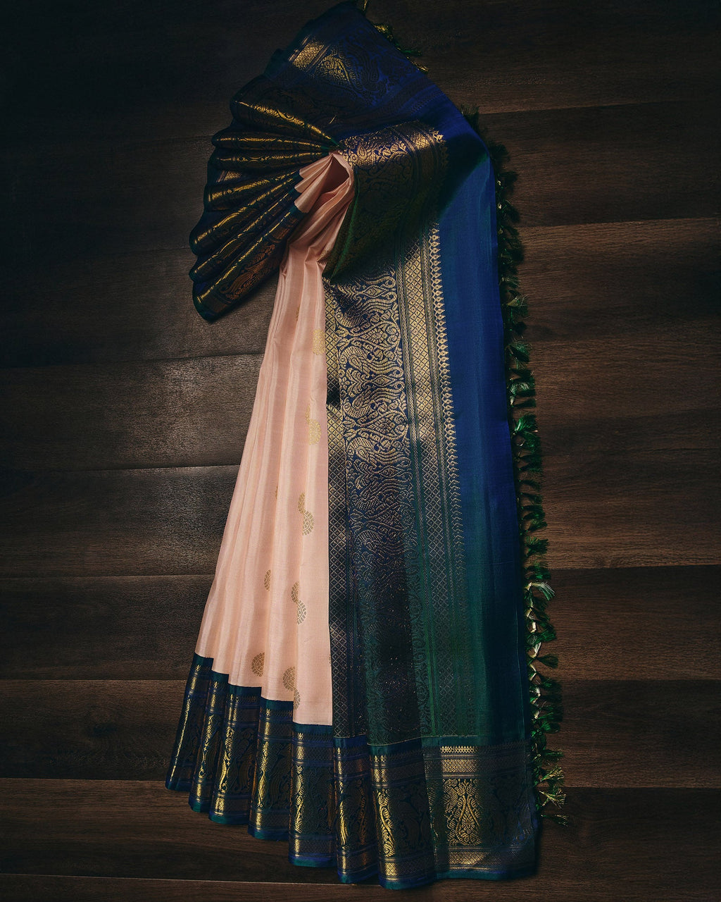 Light Pink Kanchivaram Silk Saree - 082 of 105