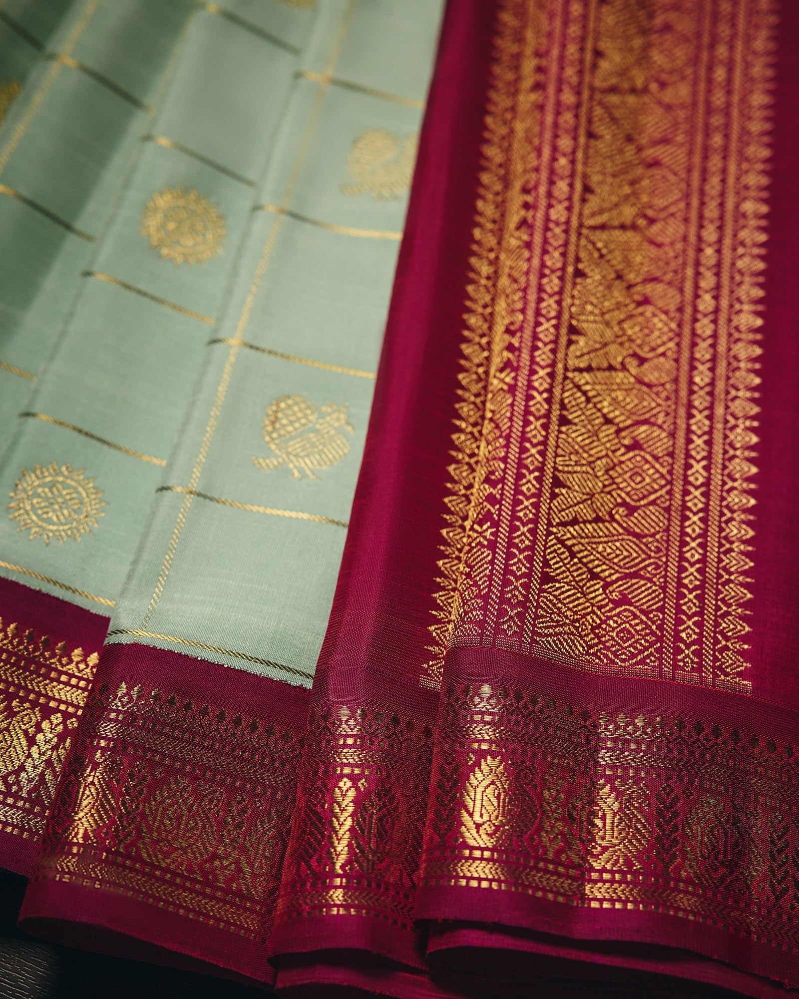 Green Kanchivaram Silk Saree - 068 of 105