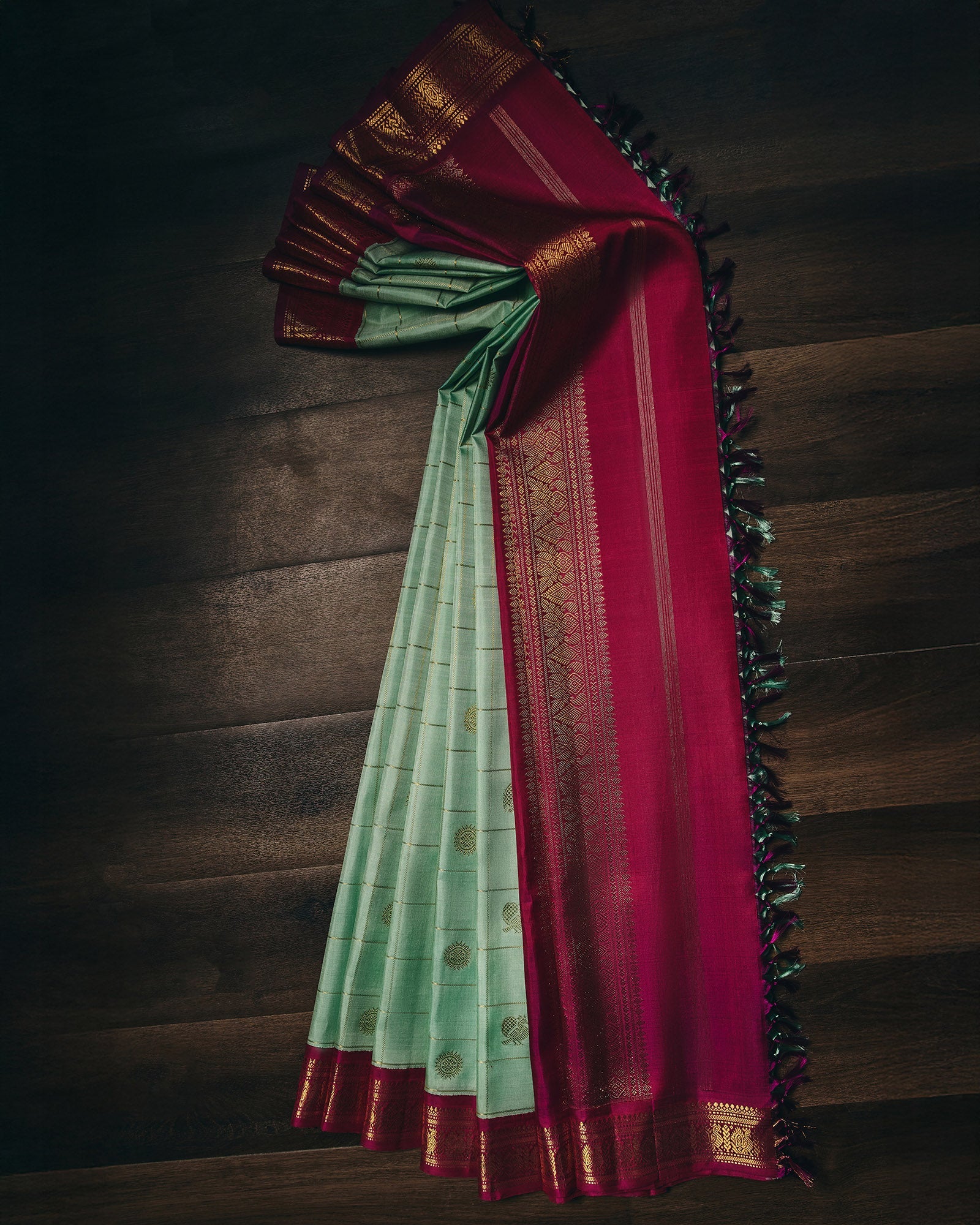 Green Kanchivaram Silk Saree - 068 of 105