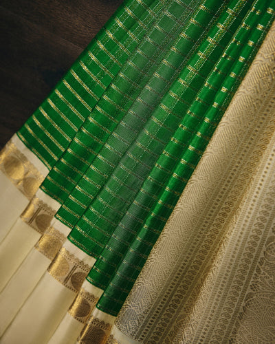 Green Kanchivaram Silk Saree - 102 of 105