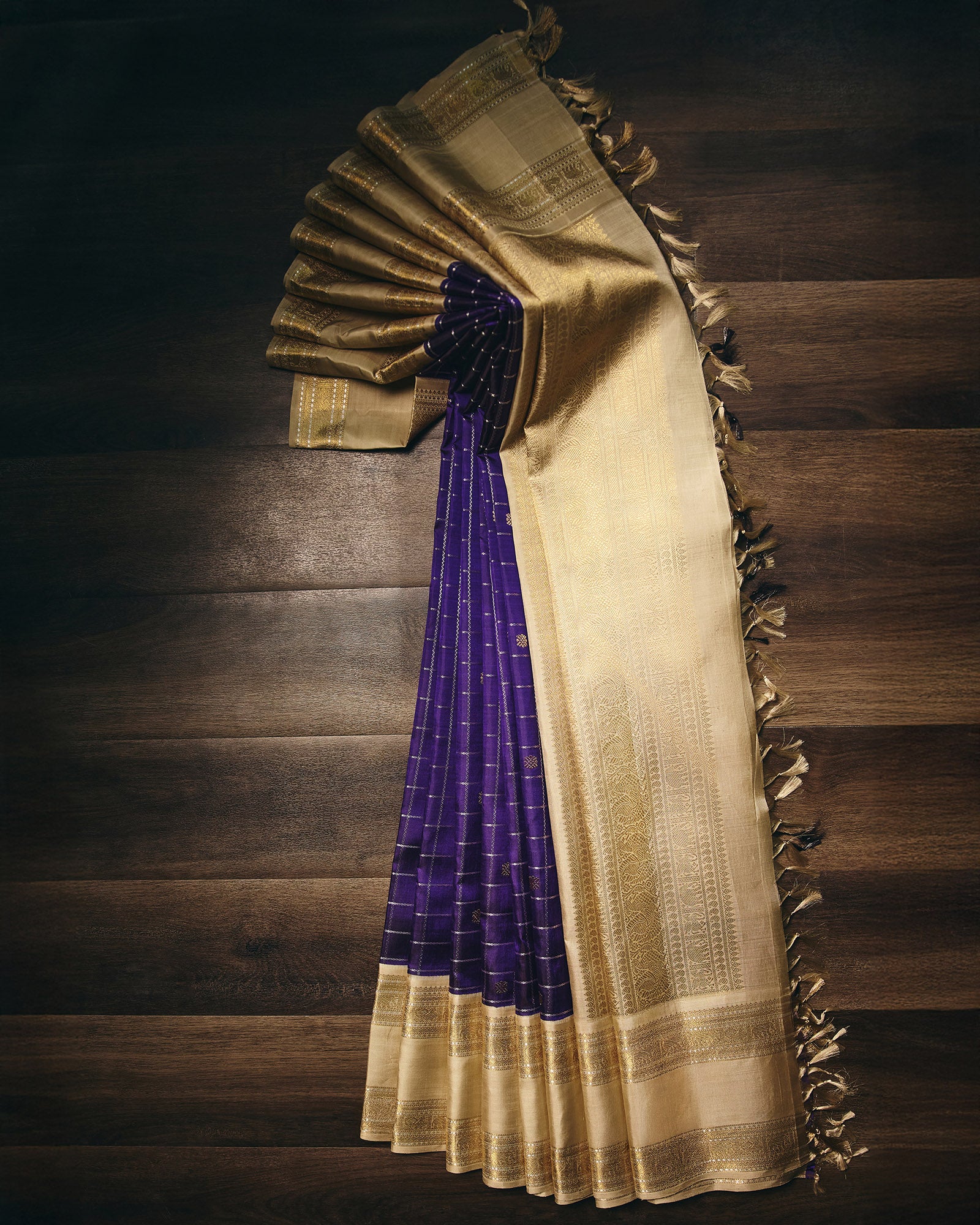 Blue Kanchivaram Silk Saree - 023 of 105