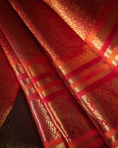 Purple Kanchivaram Silk Saree - 008 of 105