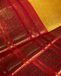 Golden Yellow Kanchivaram Silk Saree - 105 of 105