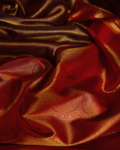 Purple Kanchivaram Silk Saree - 008 of 105