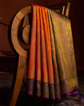 Orange Kanchivaram Silk Saree - 054 of 105