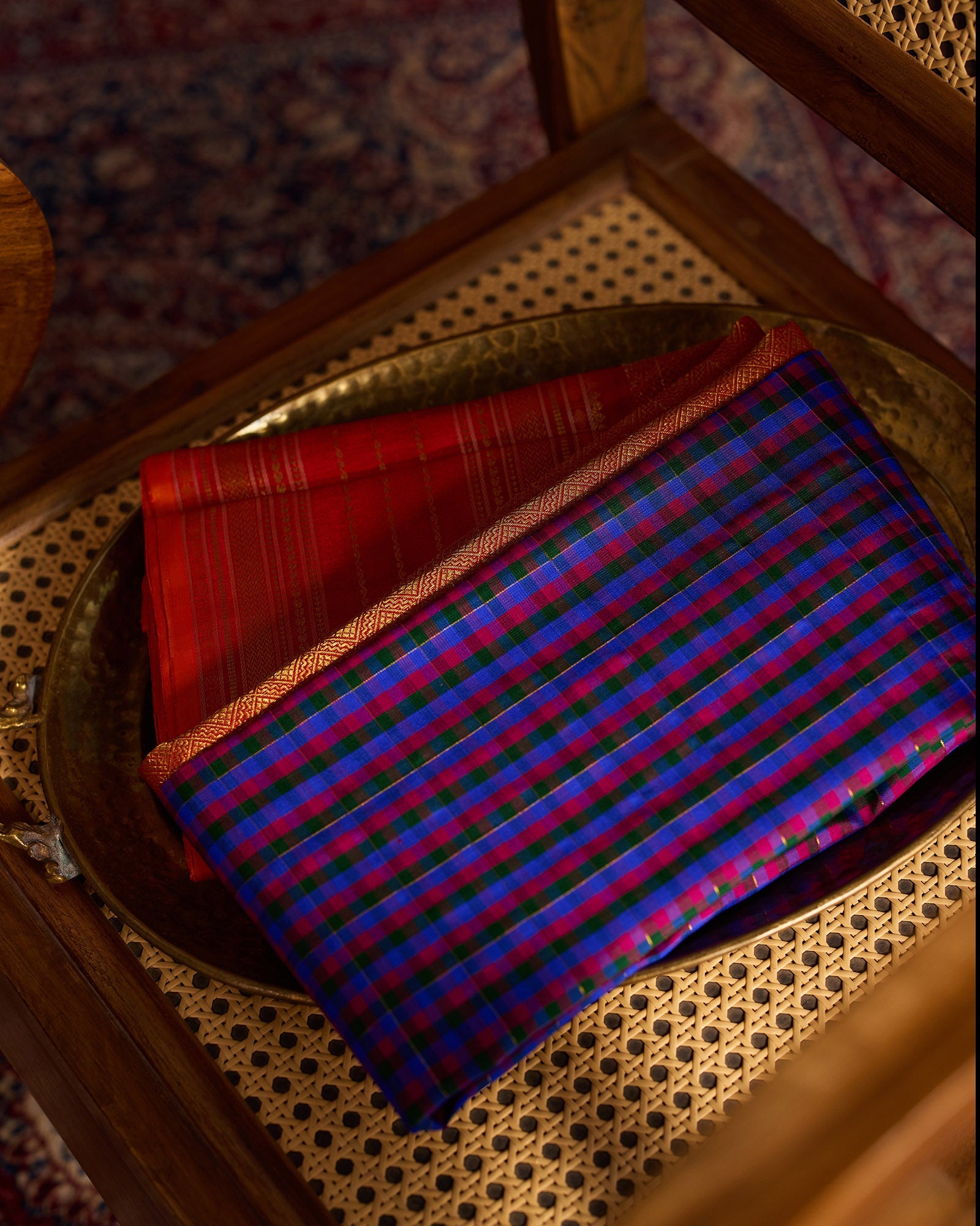 Blue Kanchivaram Silk Saree - 055 of 105