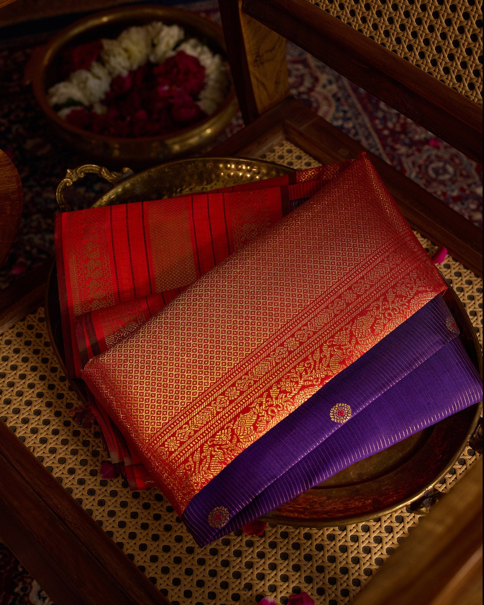 Blue Kachivaram Silk Saree - 056 of 105
