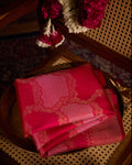 Pink Kanchivaram Kora Silk Saree - 037 of 105