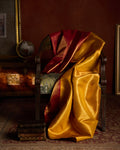 Golden Yellow Kanchivaram Silk Saree - 046 of 105