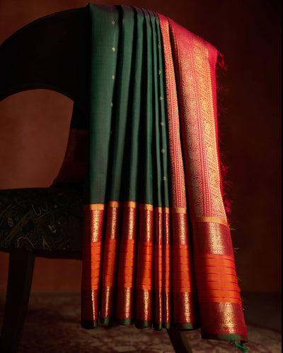Green Kanchivaram Silk Saree - 097 of 105