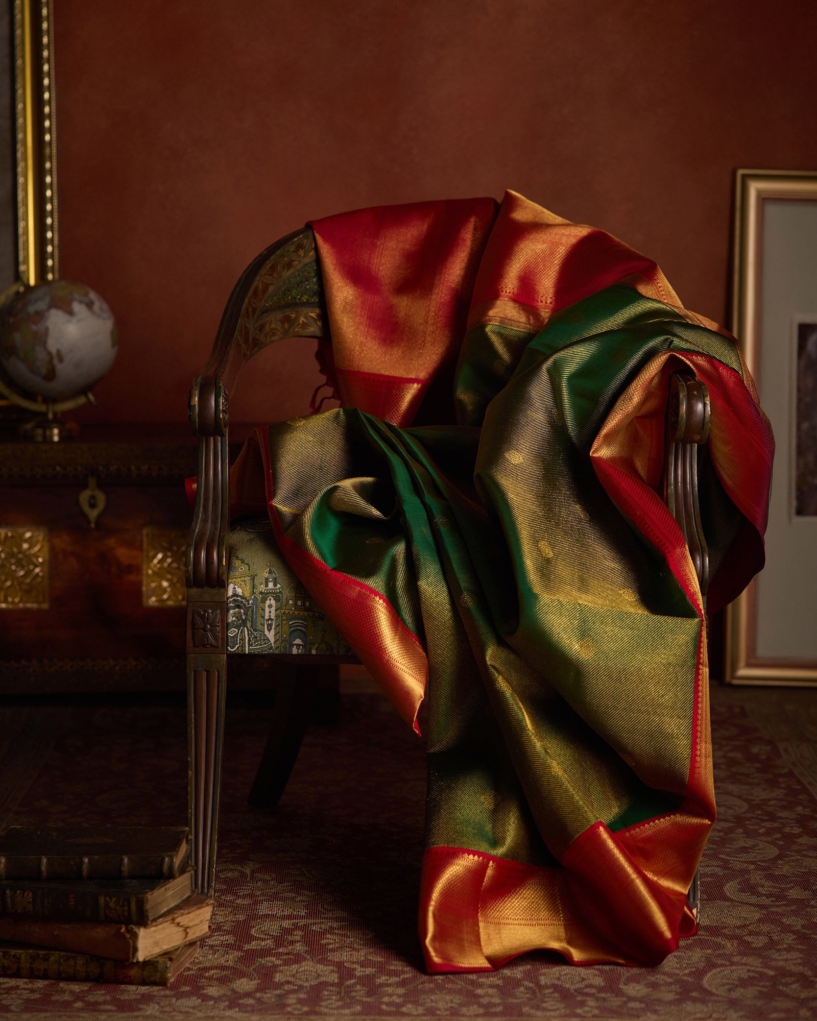 Green Kanchivaram Silk Saree - 066 of 105