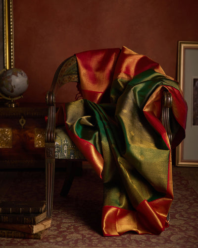 Green Kanchivaram Silk Saree - 066 of 105