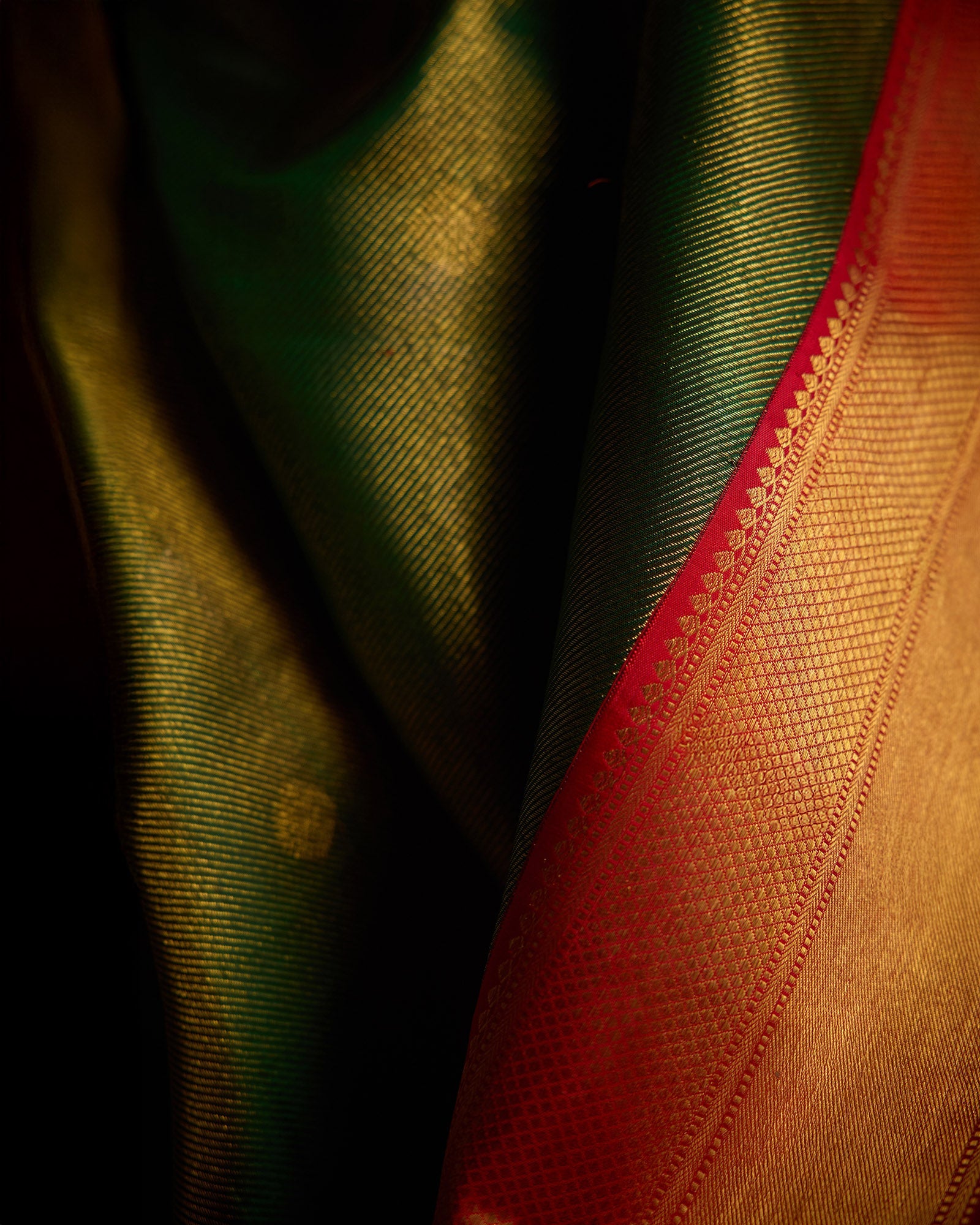 Green Kanchivaram Silk Saree - 066 of 105