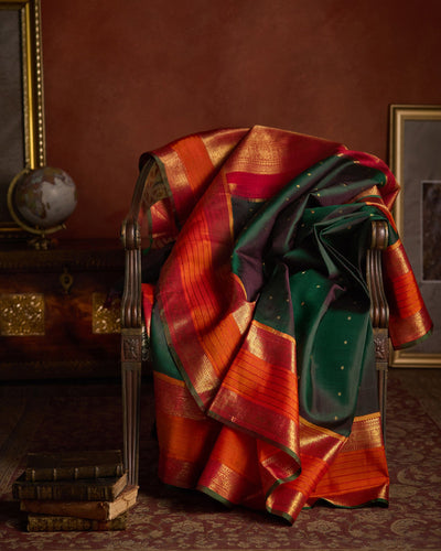 Green Kanchivaram Silk Saree - 097 of 105