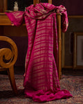 Magenta Pink Mysore Crepe Silk Saree - 011 of 105