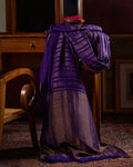 Violet Mysore Crepe Silk Saree - 010 of 105