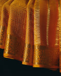 Yellow Mysore Crepe Silk Saree - 014 of 105